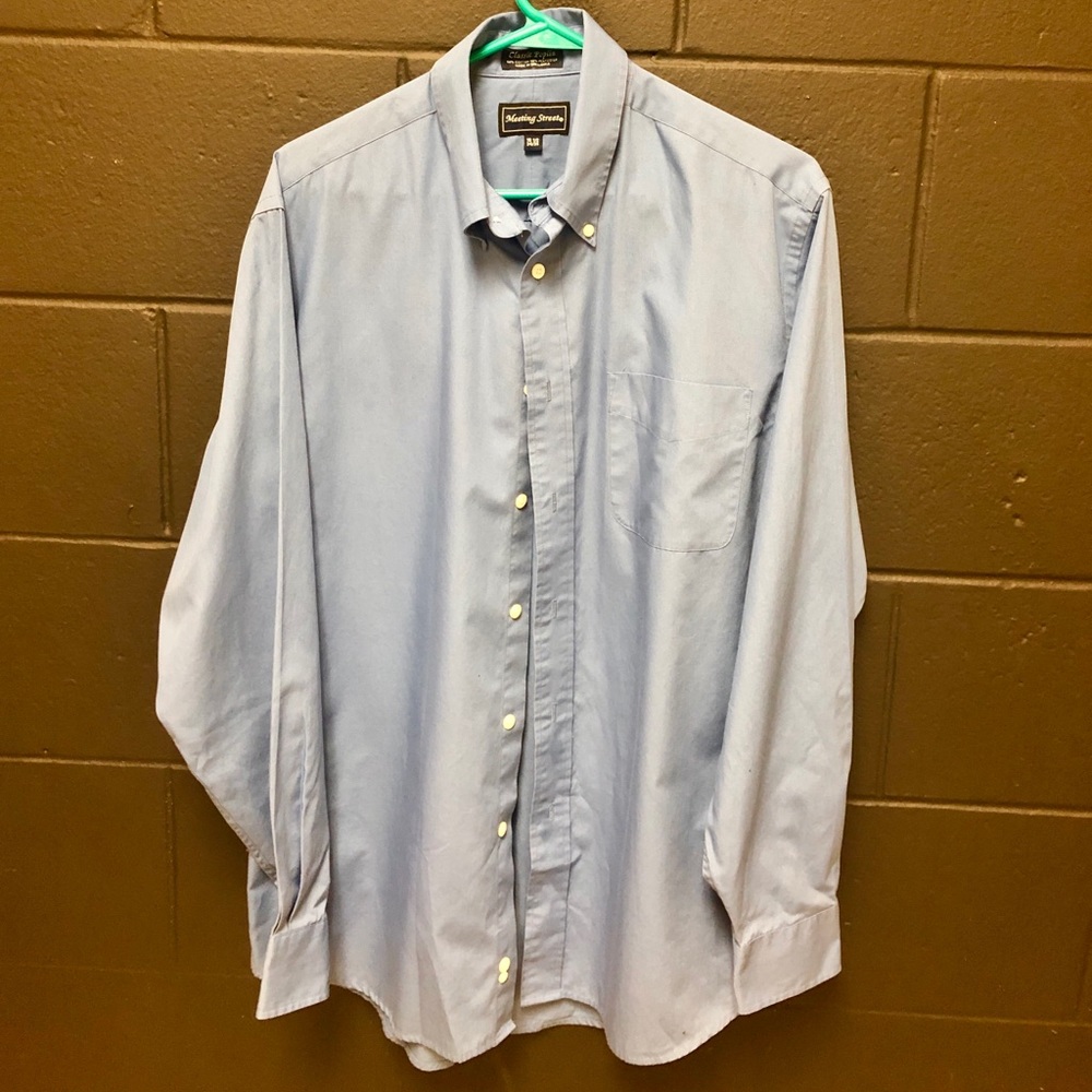 💙 Meeting Street Classic Poplin Dress Shirt